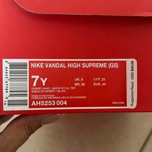 Nike Vandal High Supreme